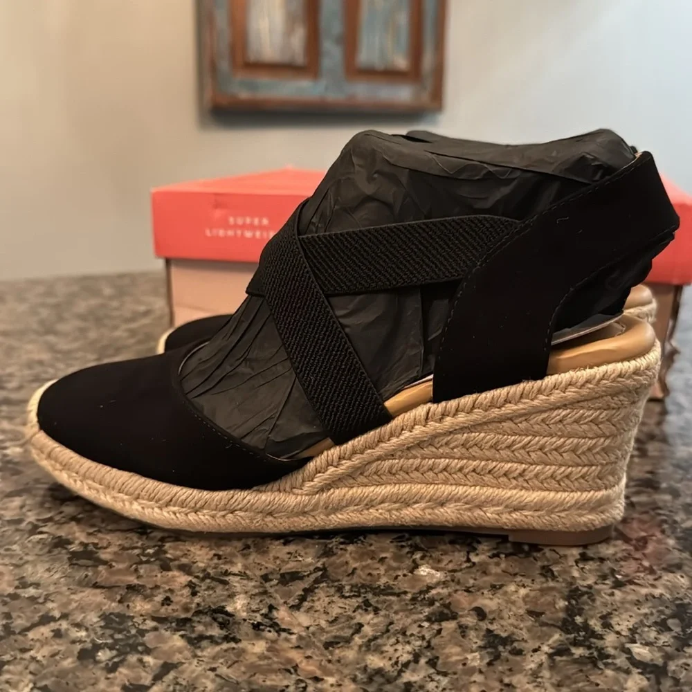 Easy spirit mesa wedge espadrilles NIB 6.5 - Picture 5 of 8